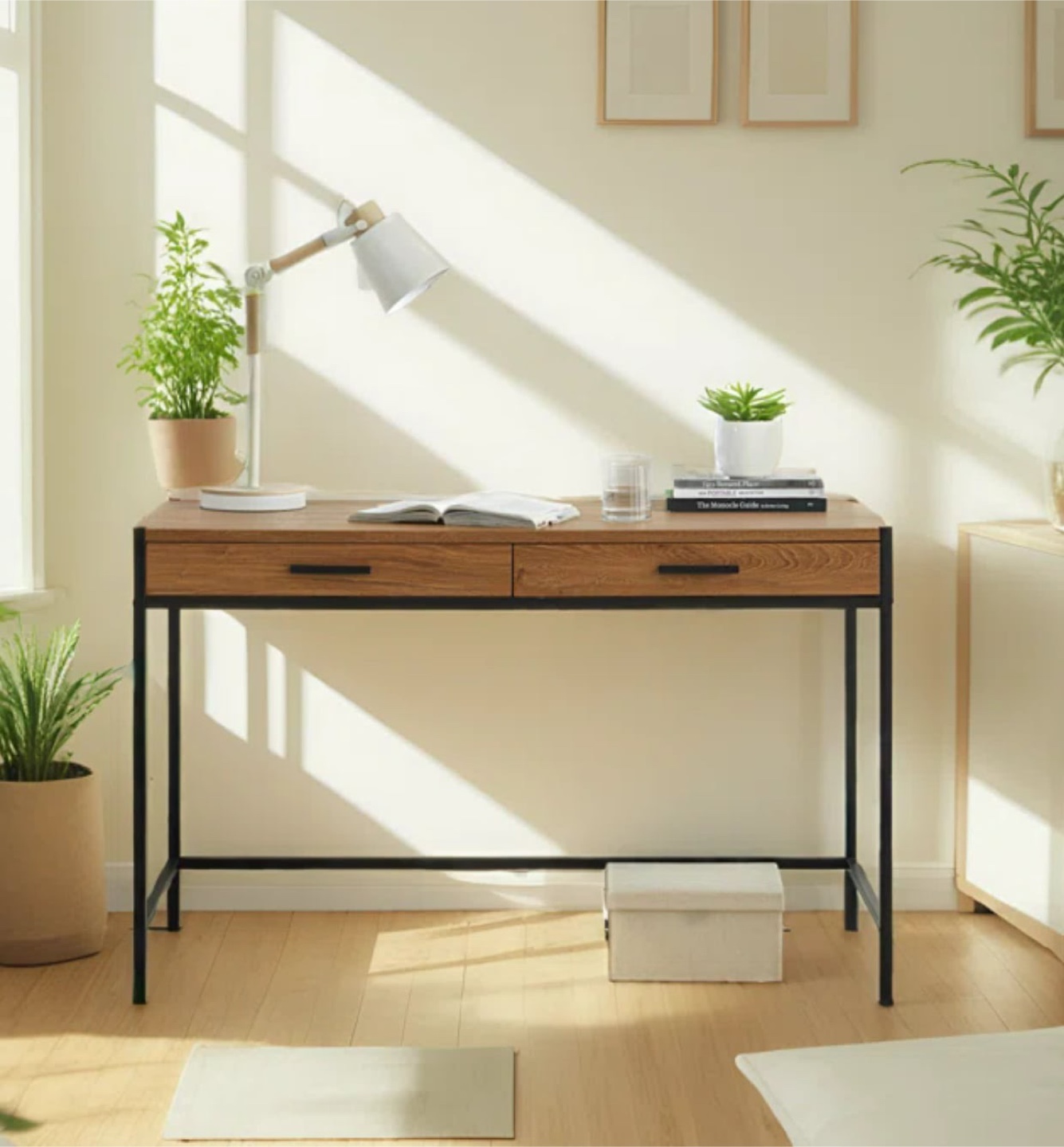 Modern Two-Drawer Writing Desk - photo 3