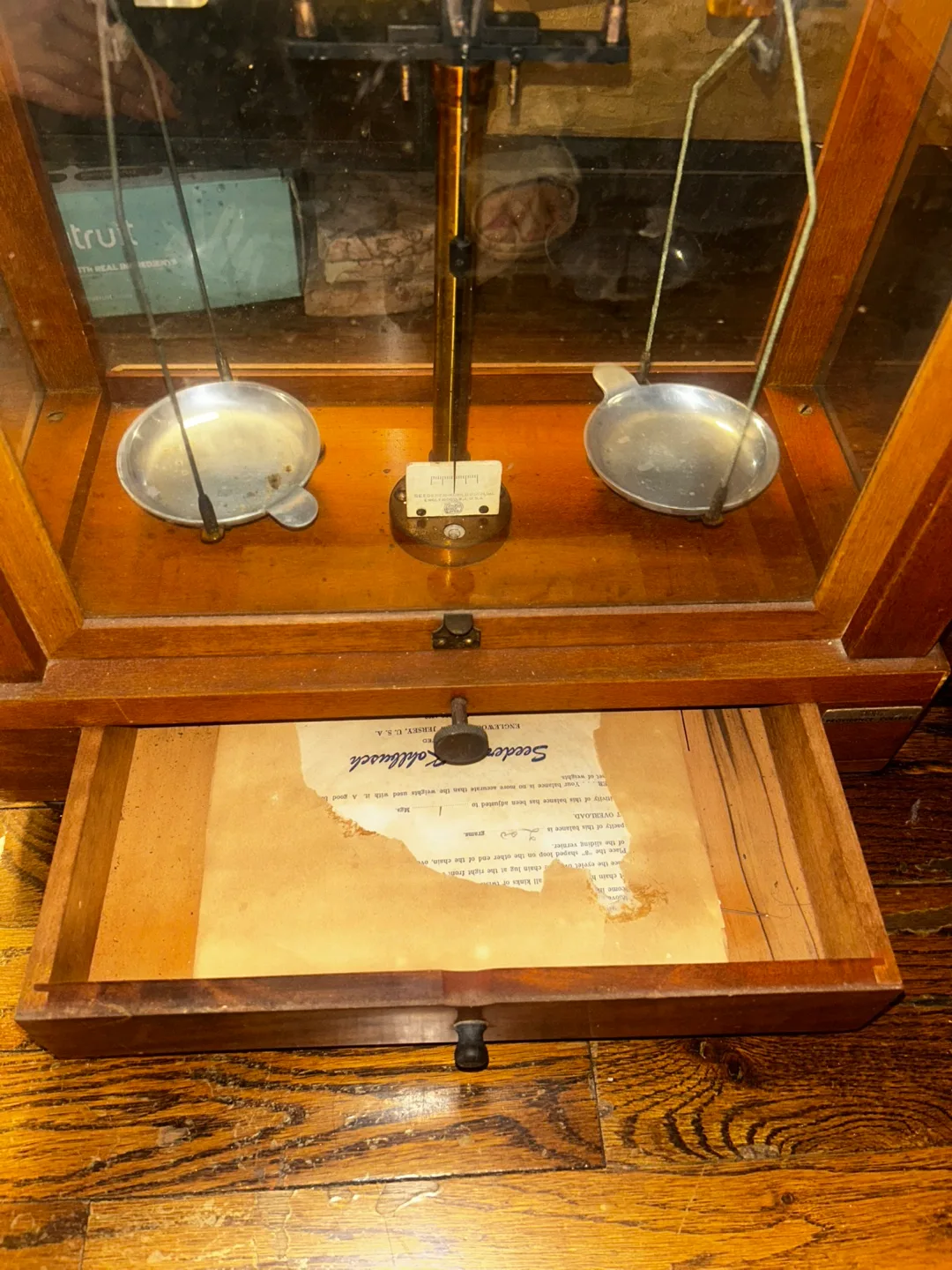 Vintage Central Scientific Company Mid Century Apothecary Scale image indicator(3)