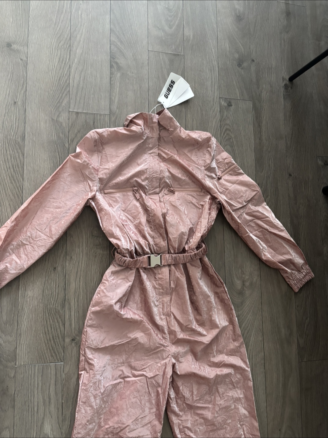 Guess Pink Utility Jumpsuit - photo 3