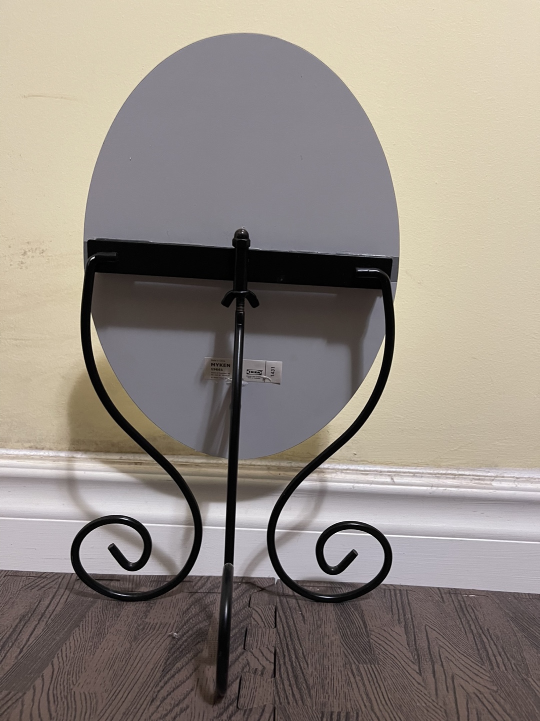 IKEA MYKEN Oval Mirror with Stand - photo 2