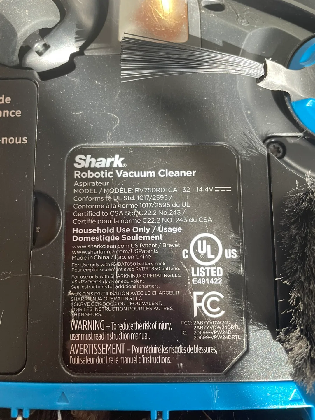 Shark Robot Vacuum image indicator(2)