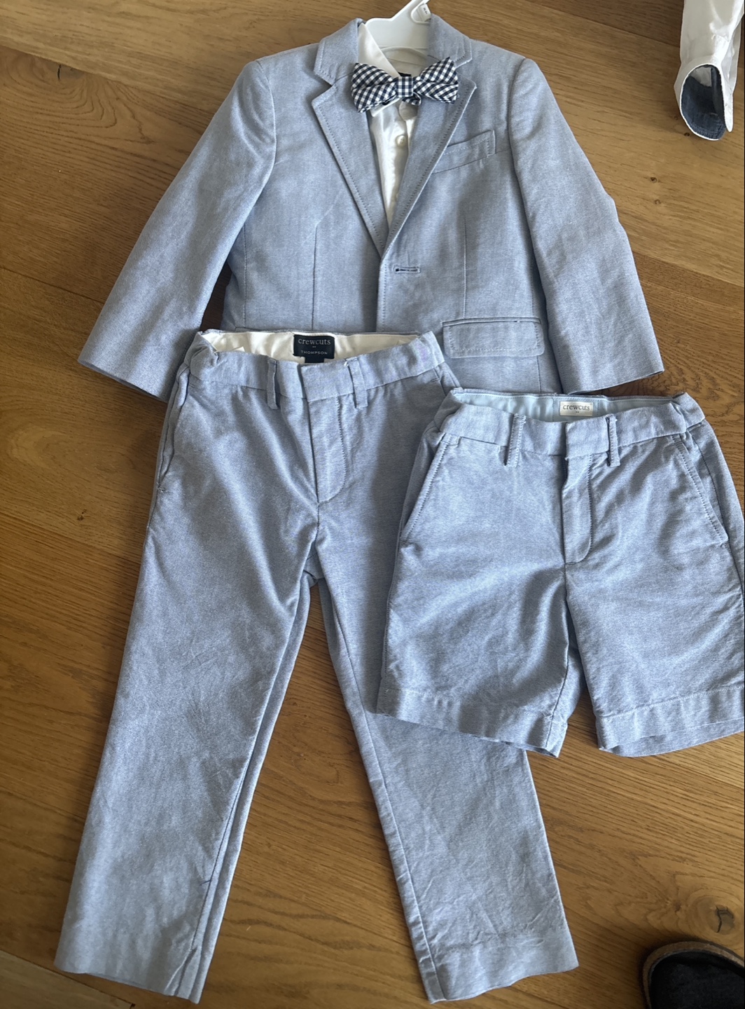 J.Crew Boys' Light Blue Suit Set
