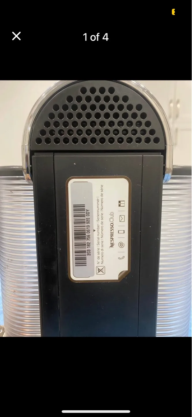 Breville Nespresso Vertuo Coffee Machine image indicator(4)