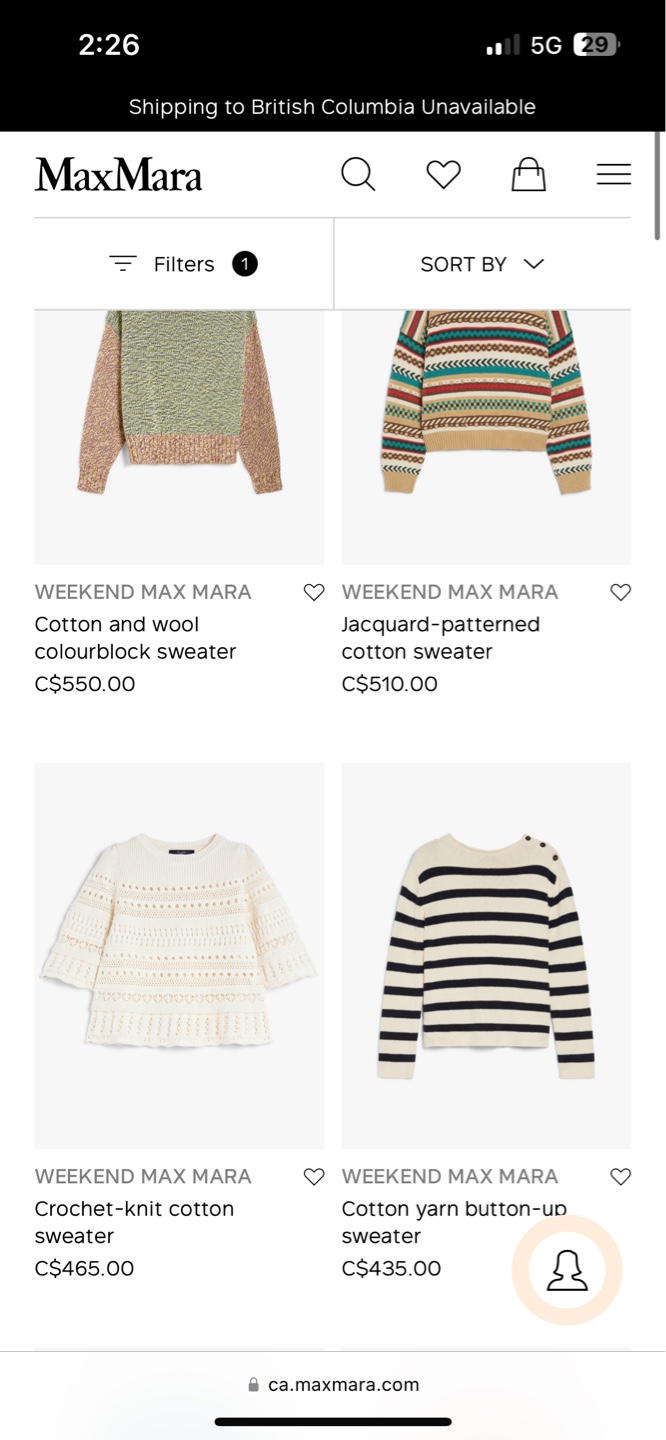 Weekend Max Mara Striped Sweater - photo 3