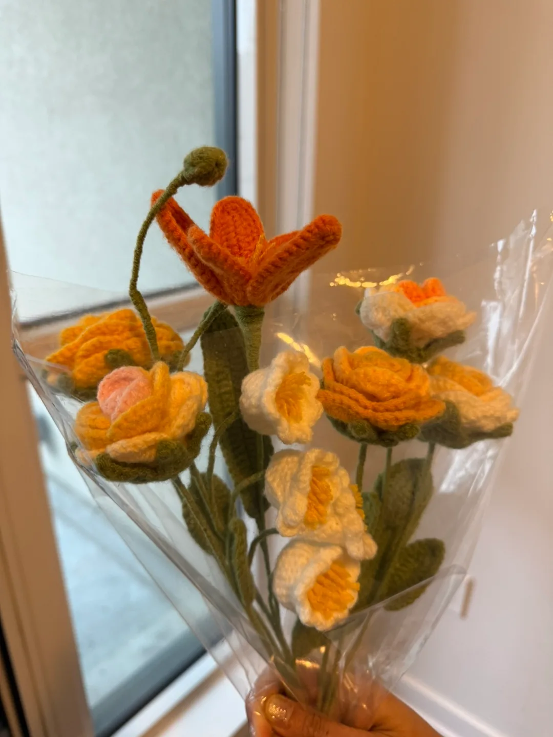 Handmade Crochet Flower Bouquet image indicator(2)