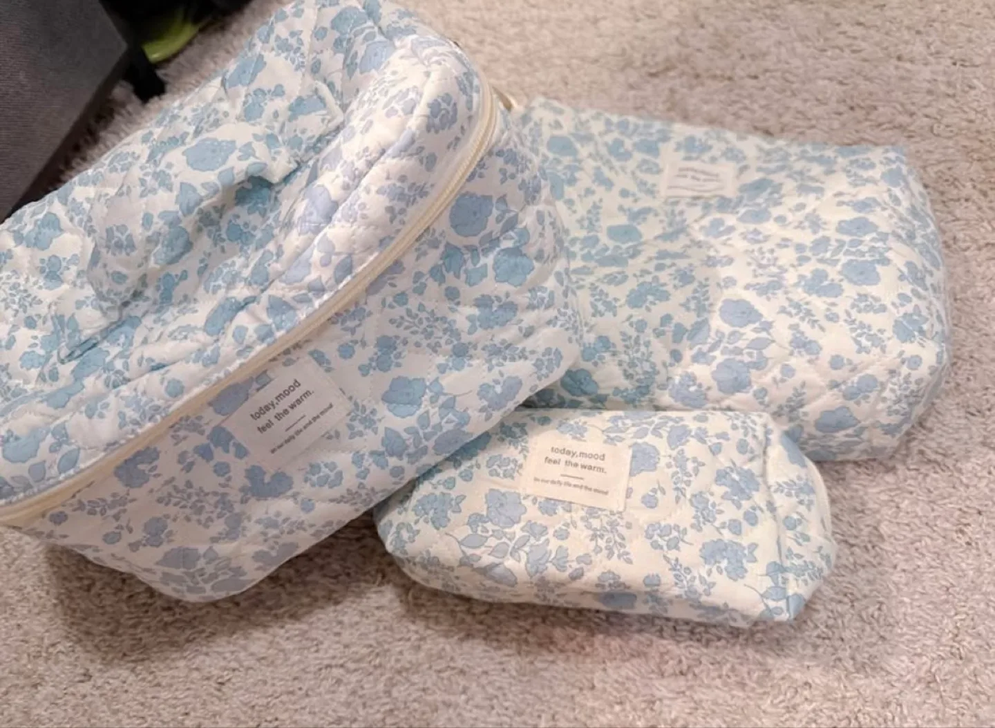 Floral Cosmetic Bags Set thumbnail