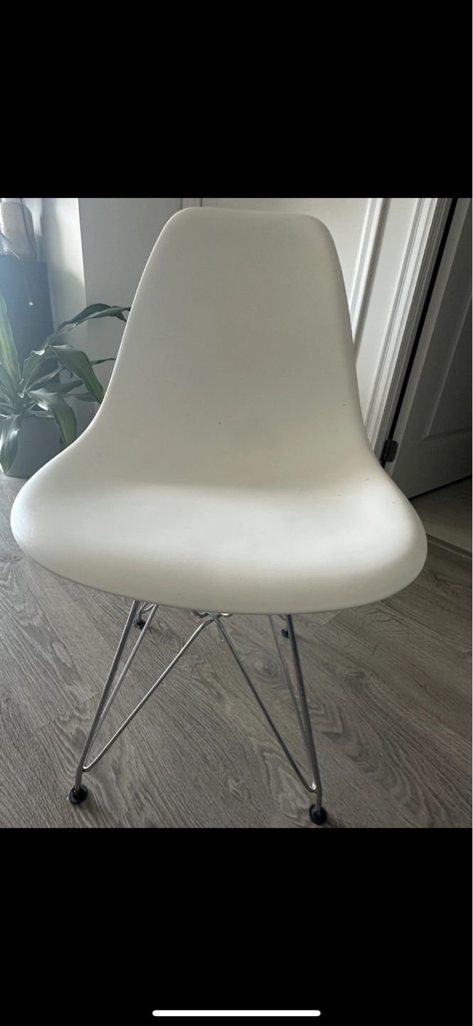 Two structube dinning chairs for $45