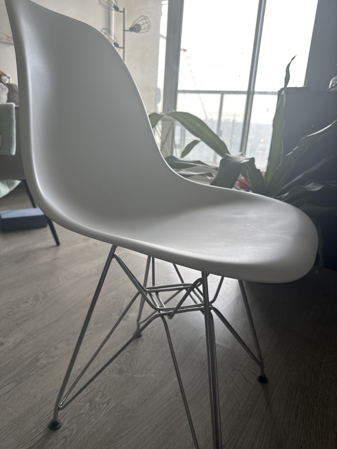 Two structube dinning chairs for $45 - photo 2