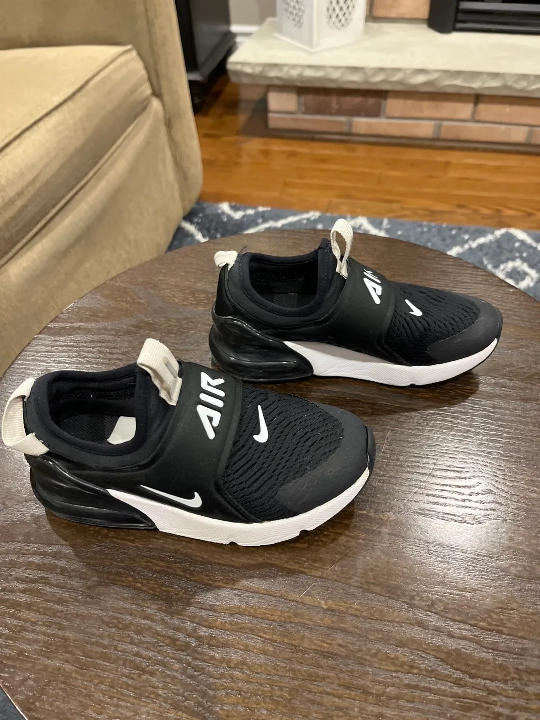 💚 Nike Air Max 270 Slip-On Toddler Shoes - Size 12C image indicator(2)