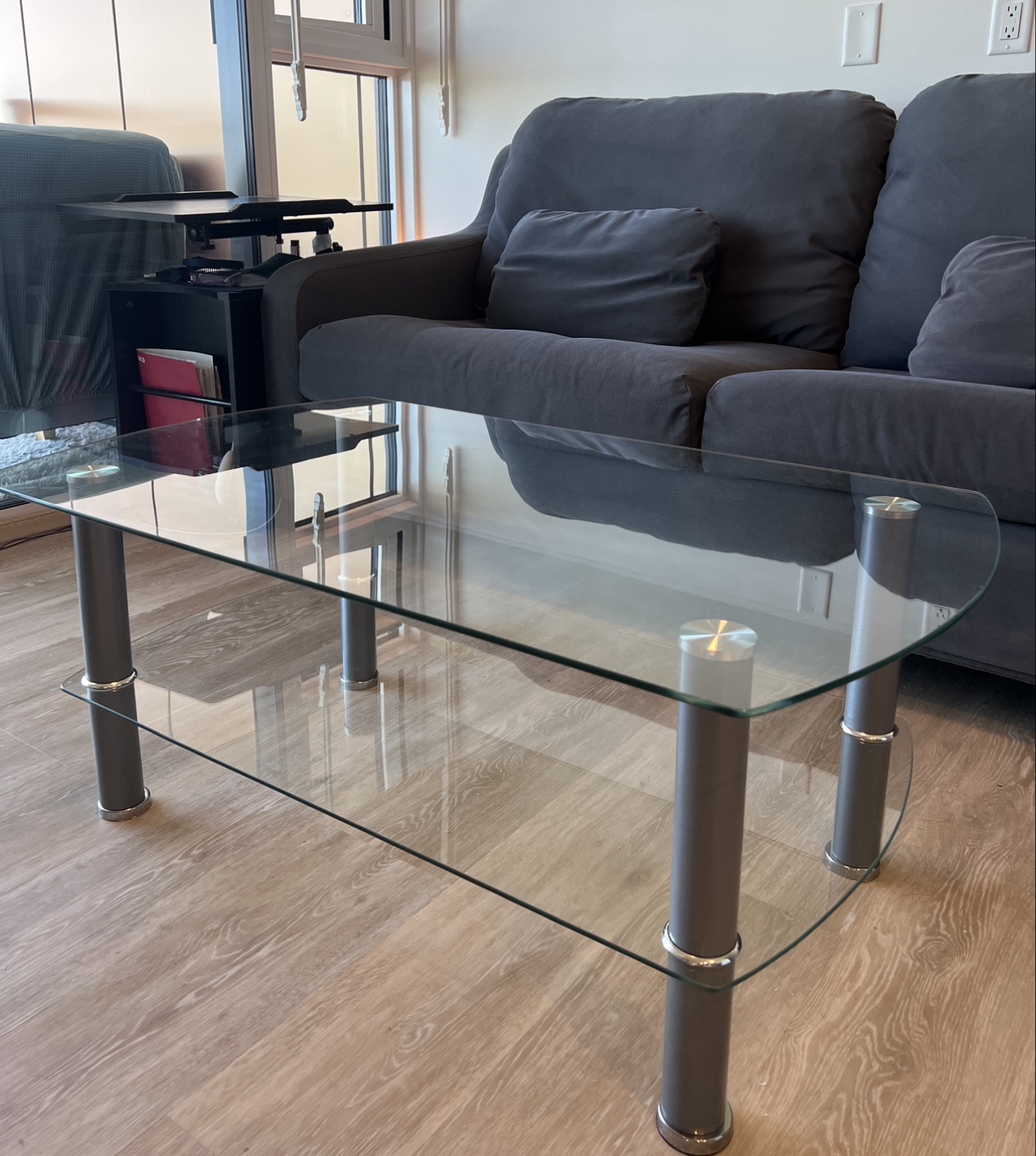 Modern Glass Coffee Table / Couch Table