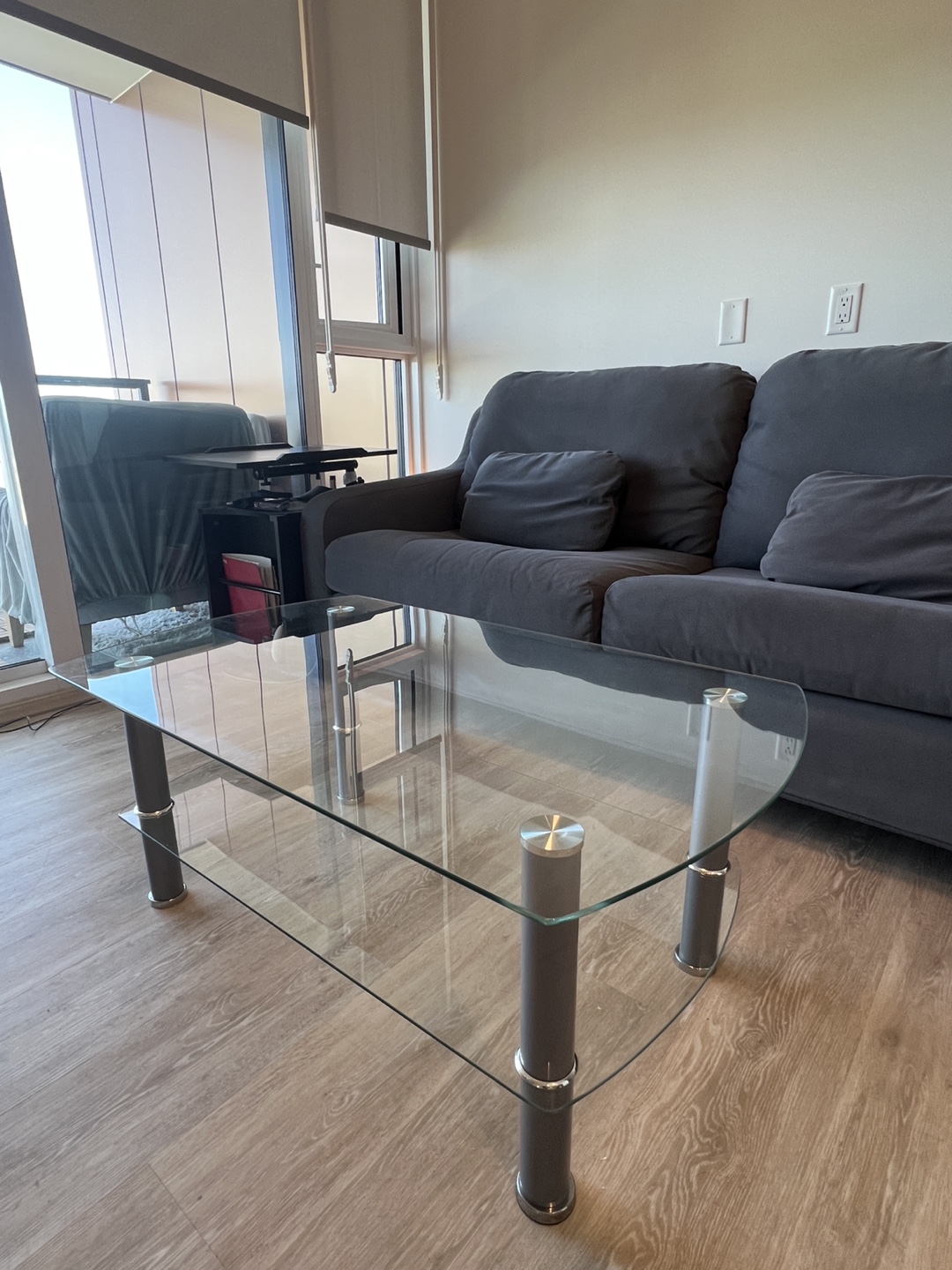 Modern Glass Coffee Table / Couch Table - photo 4