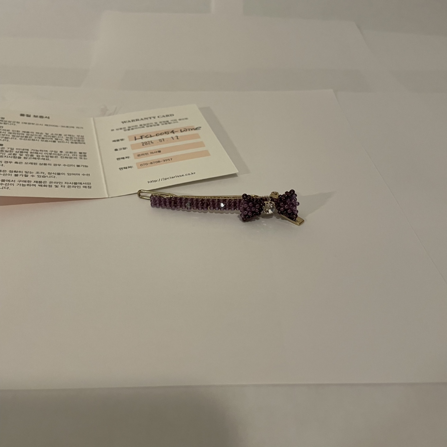 Korean premium handcrafted hair accessories brand item 2 - photo 5