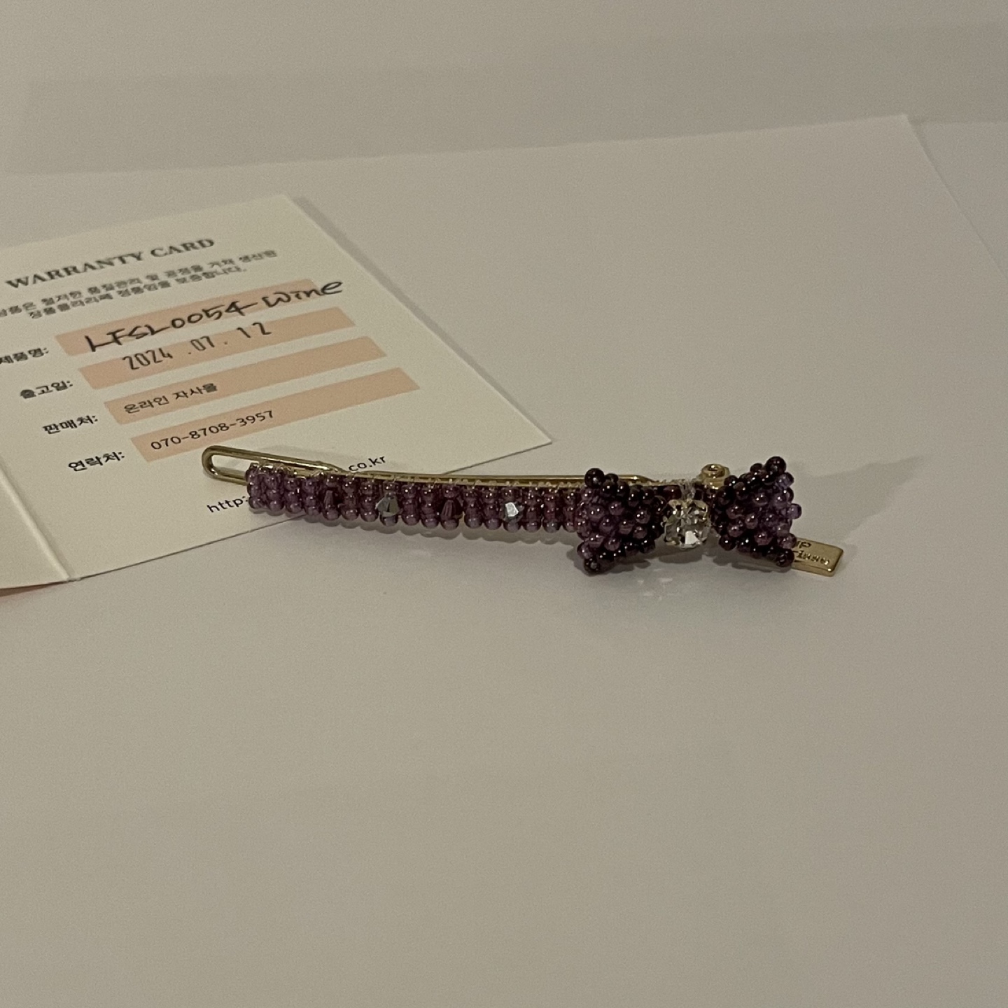 Korean premium handcrafted hair accessories brand item 2 - photo 4