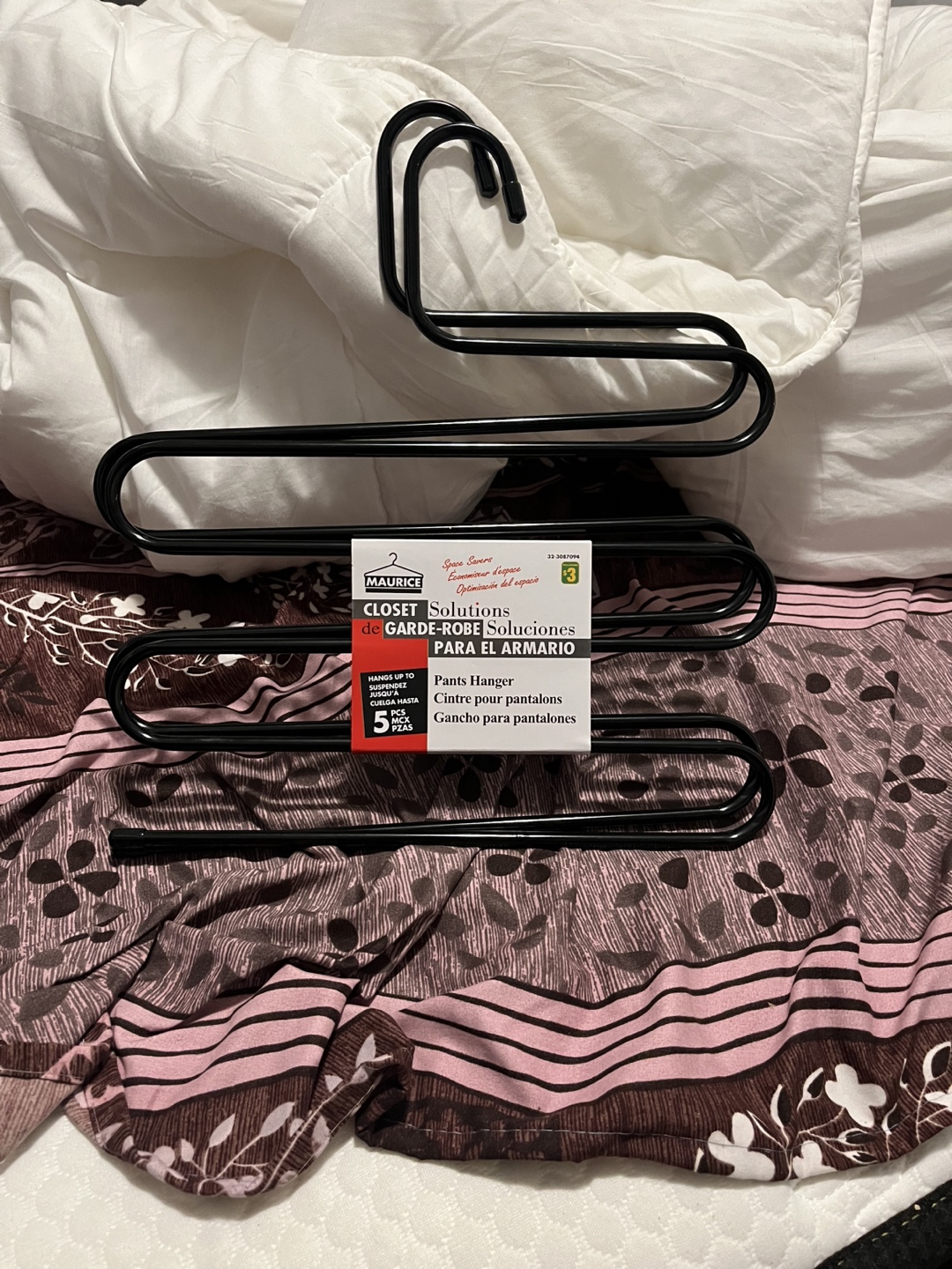 Closet Organization Bundle: Pants Hanger & Felt Hangers - photo 2