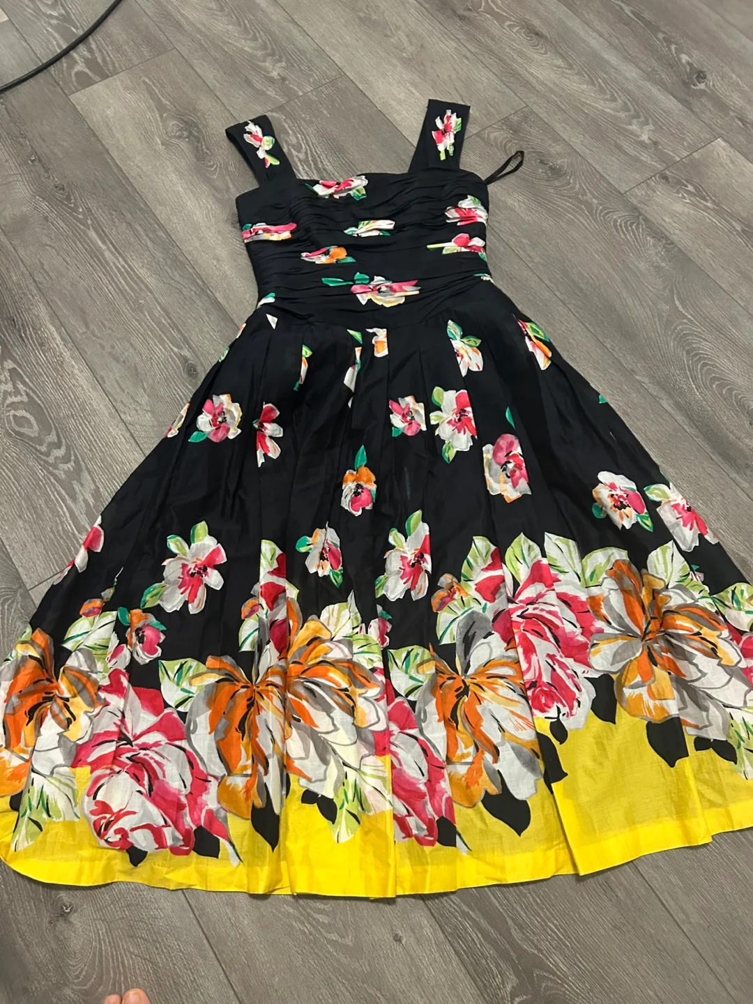 Jones New York Floral midi dress thumbnail