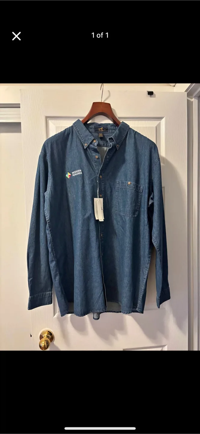 Men's Modern Niagara Denim Shirt thumbnail