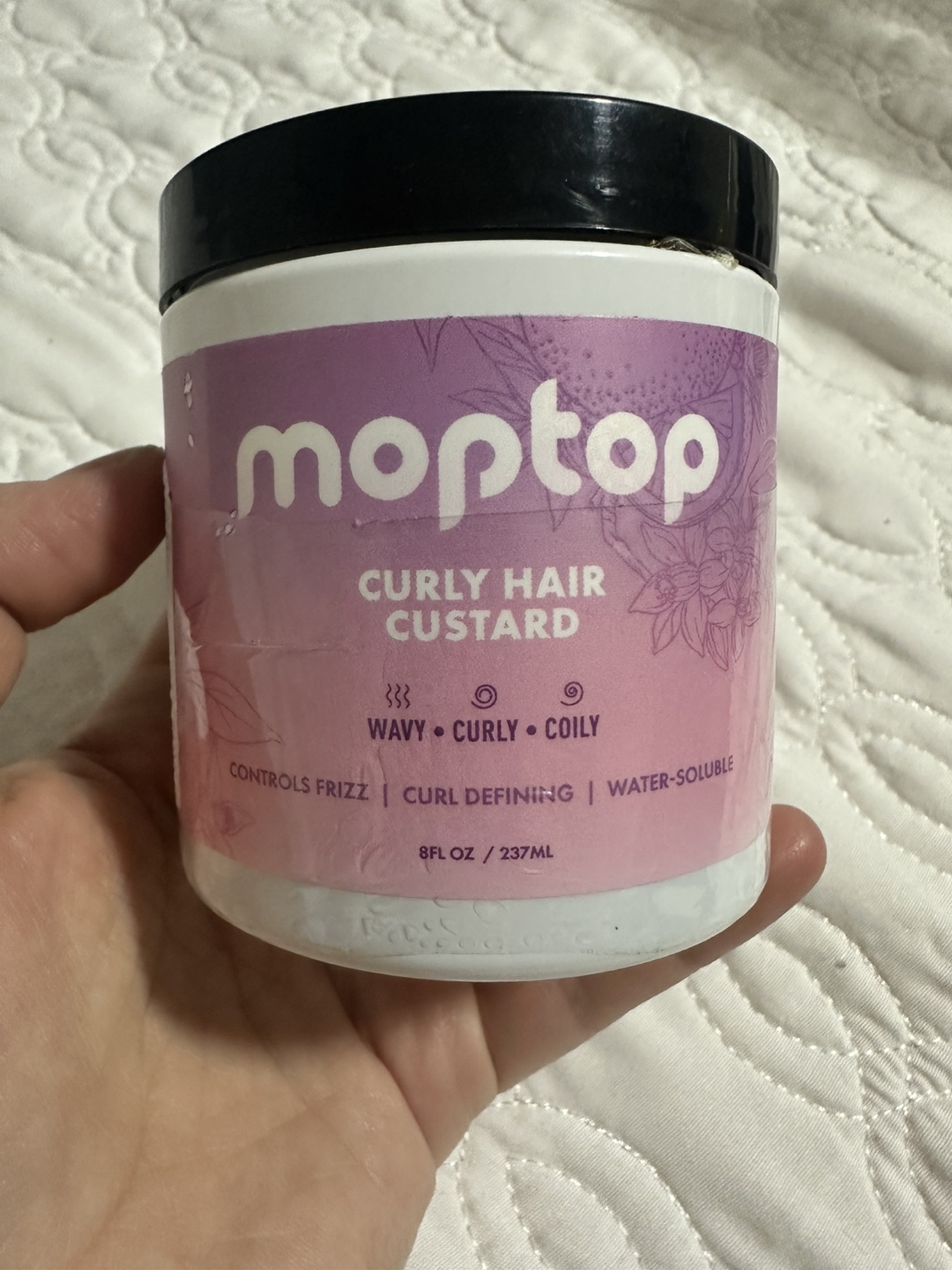 moptop Curly Hair Custard 8 fl oz - photo 2
