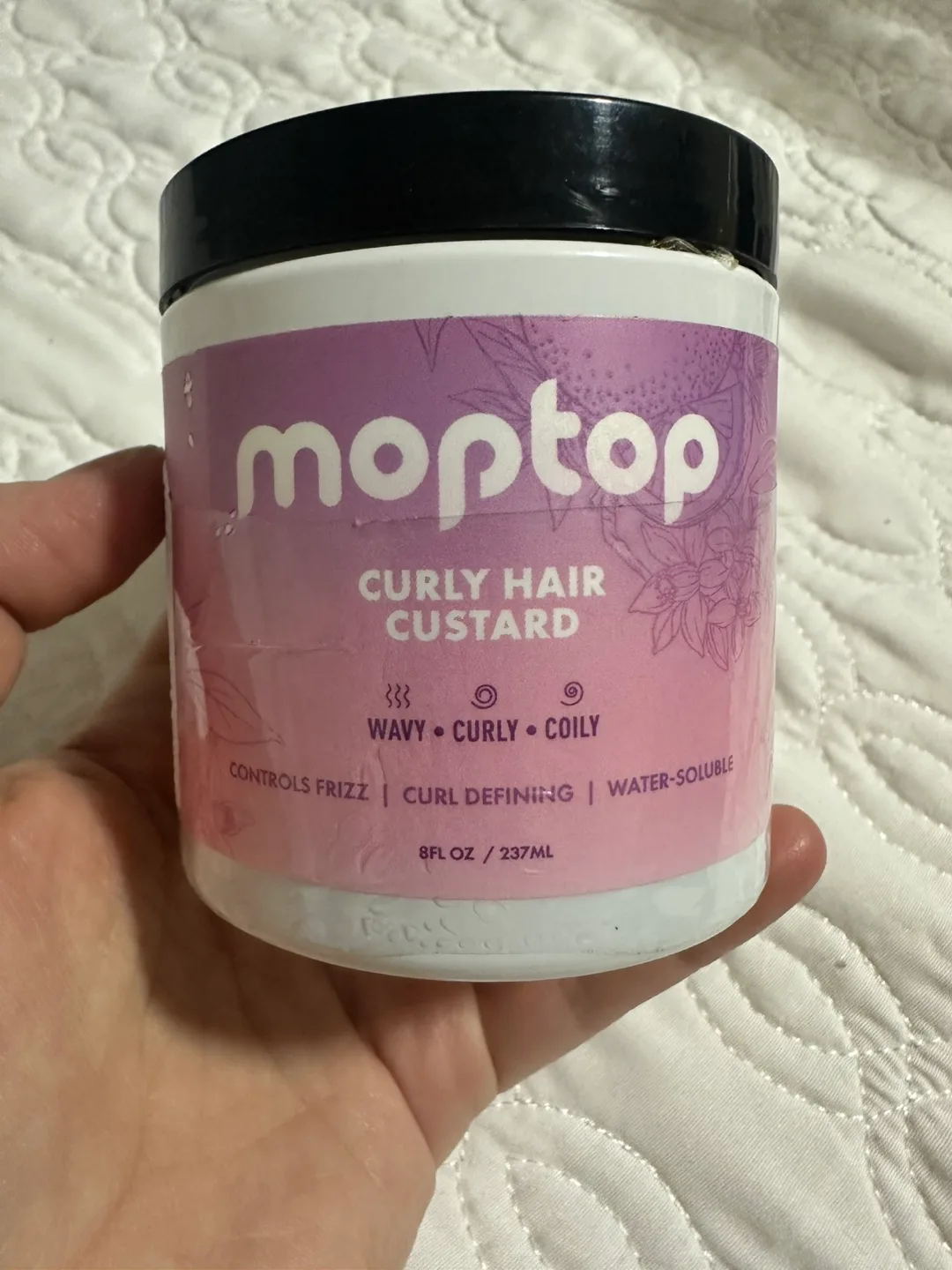 moptop Curly Hair Custard 8 fl oz image indicator(2)