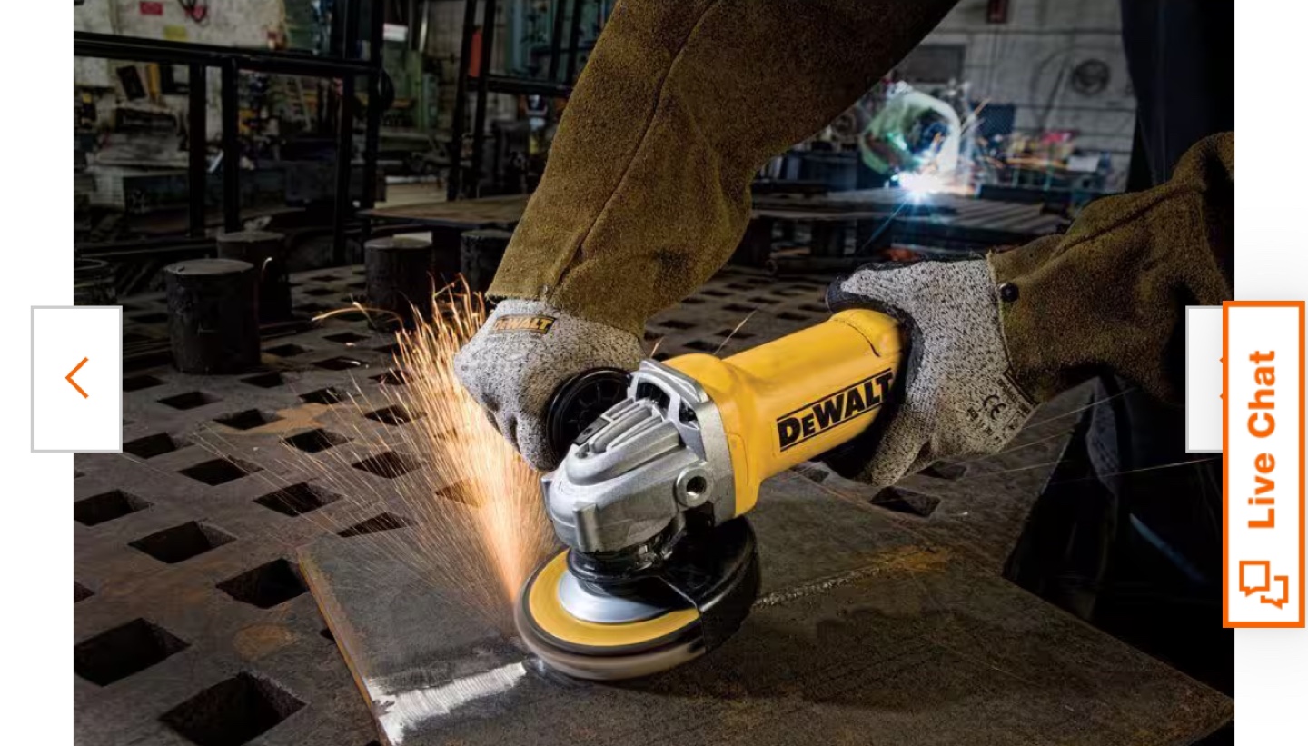 DEWALT DWE402 4-1/2 in. Angle Grinder - photo 3