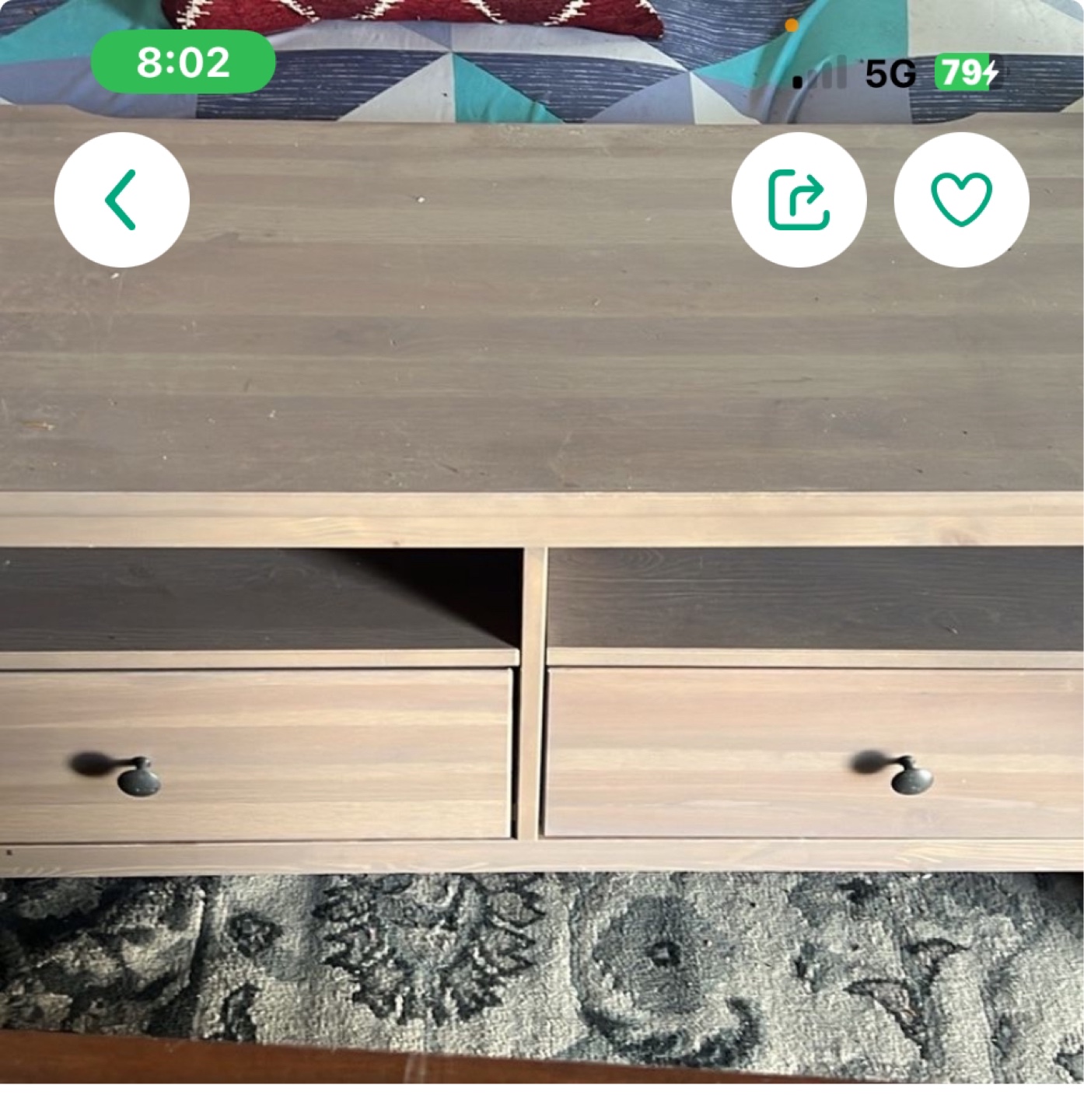 Two Wooden Media Consoles