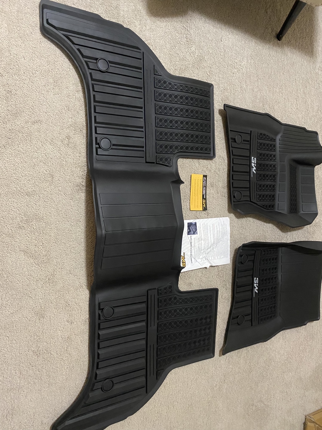 Floor Mats - 4-Piece Set for rang rover