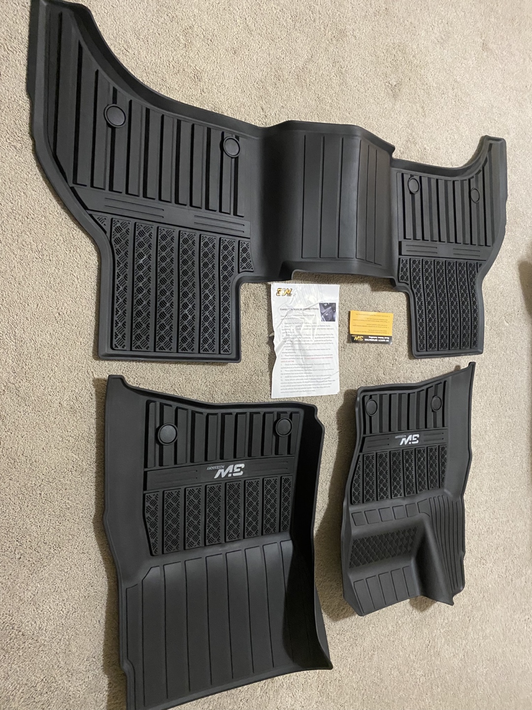Floor Mats - 4-Piece Set for rang rover - photo 5