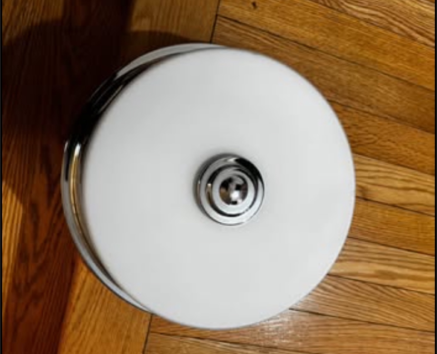 Flush Mount Ceiling Light Fixture Chrome Finish - photo 2