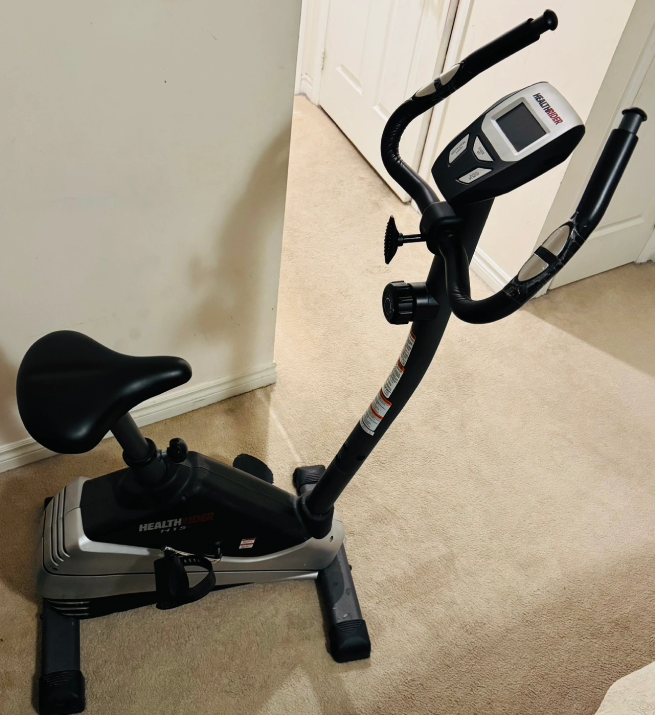 Healthrider H15x Healthrider Recumbent Bike Manual Healthrider