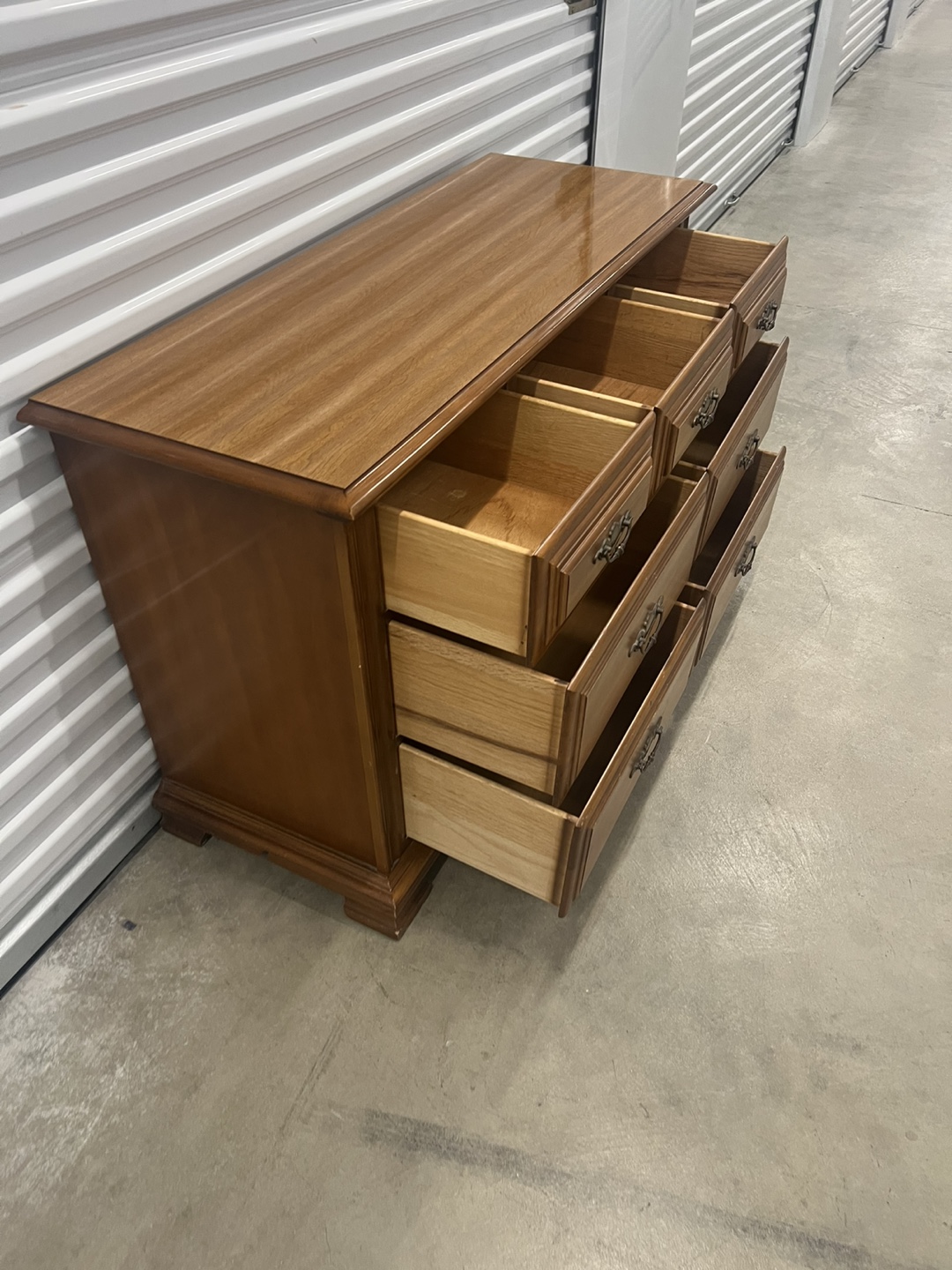 Wood Dresser with 7 Drawers - photo 2