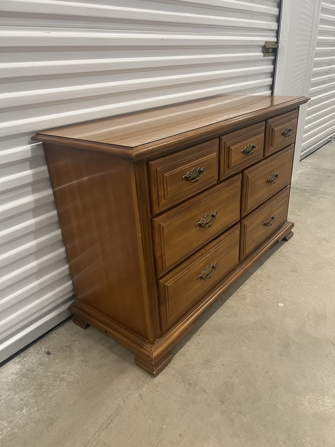 Wood Dresser with 7 Drawers - photo 5