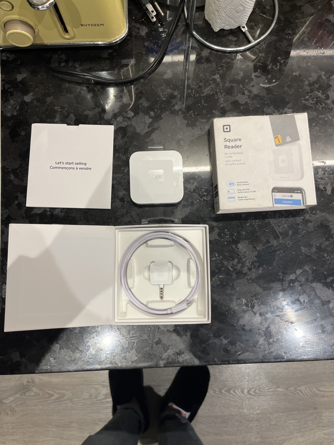 Square Reader for contactless, chip and magstripe payments