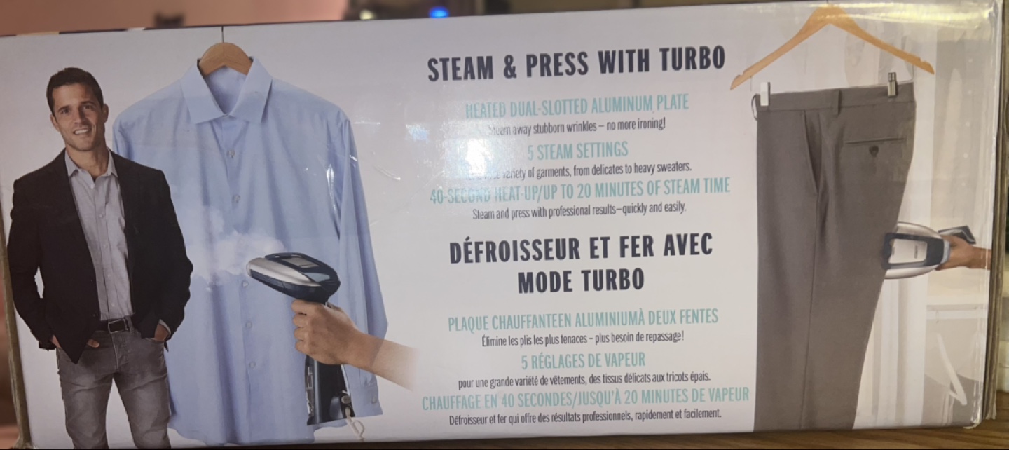 Conair Turbo ExtremeSteam Handheld Garment Steamer - photo 2