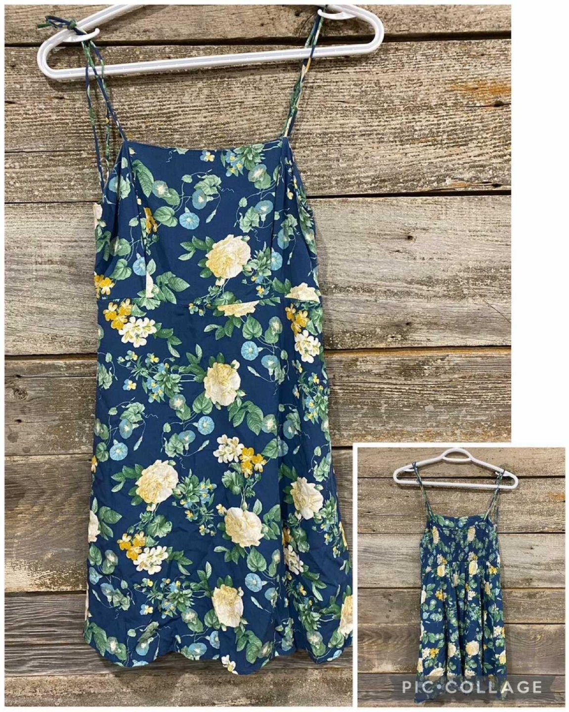 Fit & Flare Tie-Strap Mini Dress