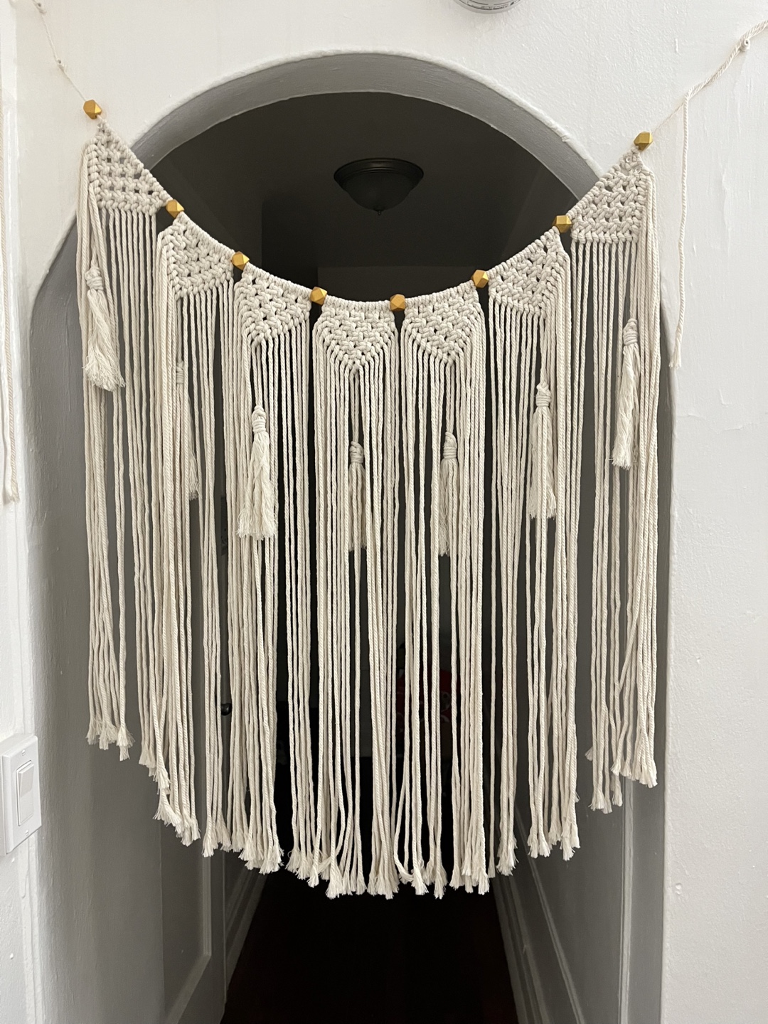 Macrame Wall Hanging Decor - Boho Style - photo 3