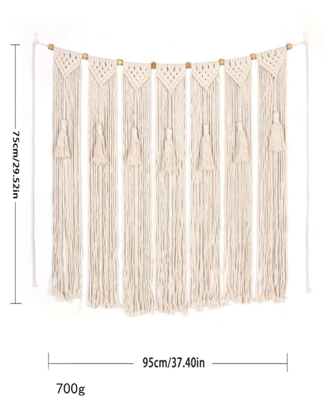 Macrame Wall Hanging Decor - Boho Style - photo 2