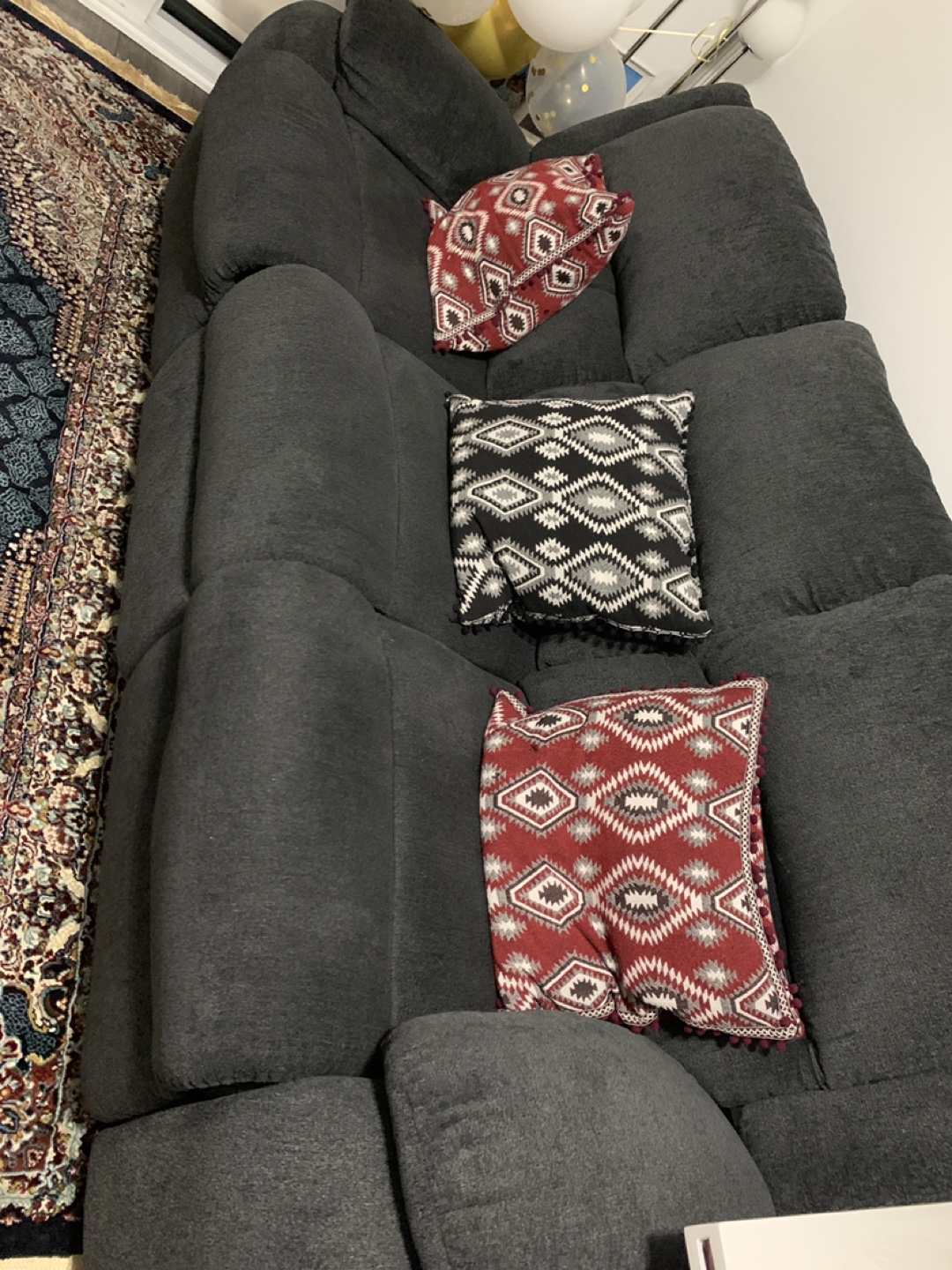 Reclining Ashley Sectional Sofa used 3years