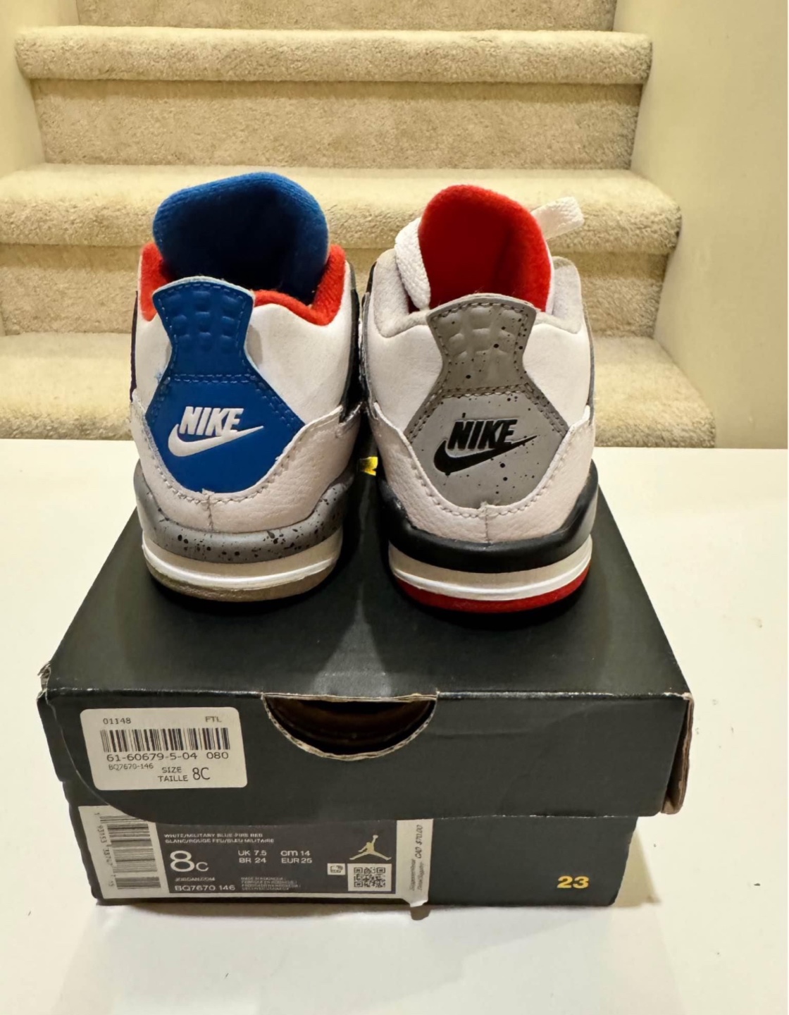 Jordan 4 Retro Kid Shoes - photo 3