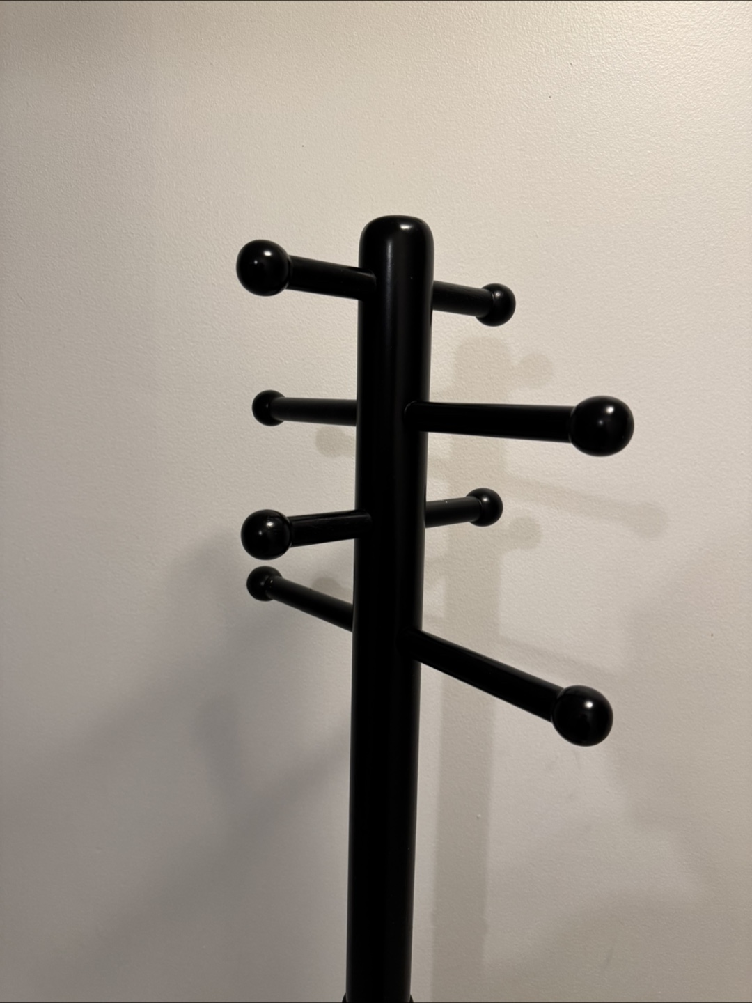 Black Freestanding Coat Rack - photo 2