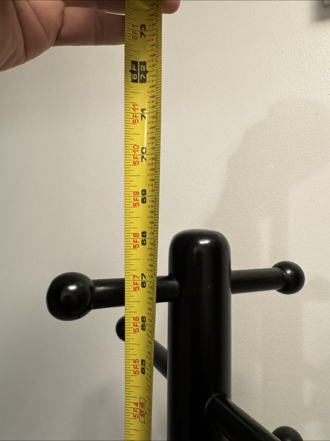 Black Freestanding Coat Rack - photo 3