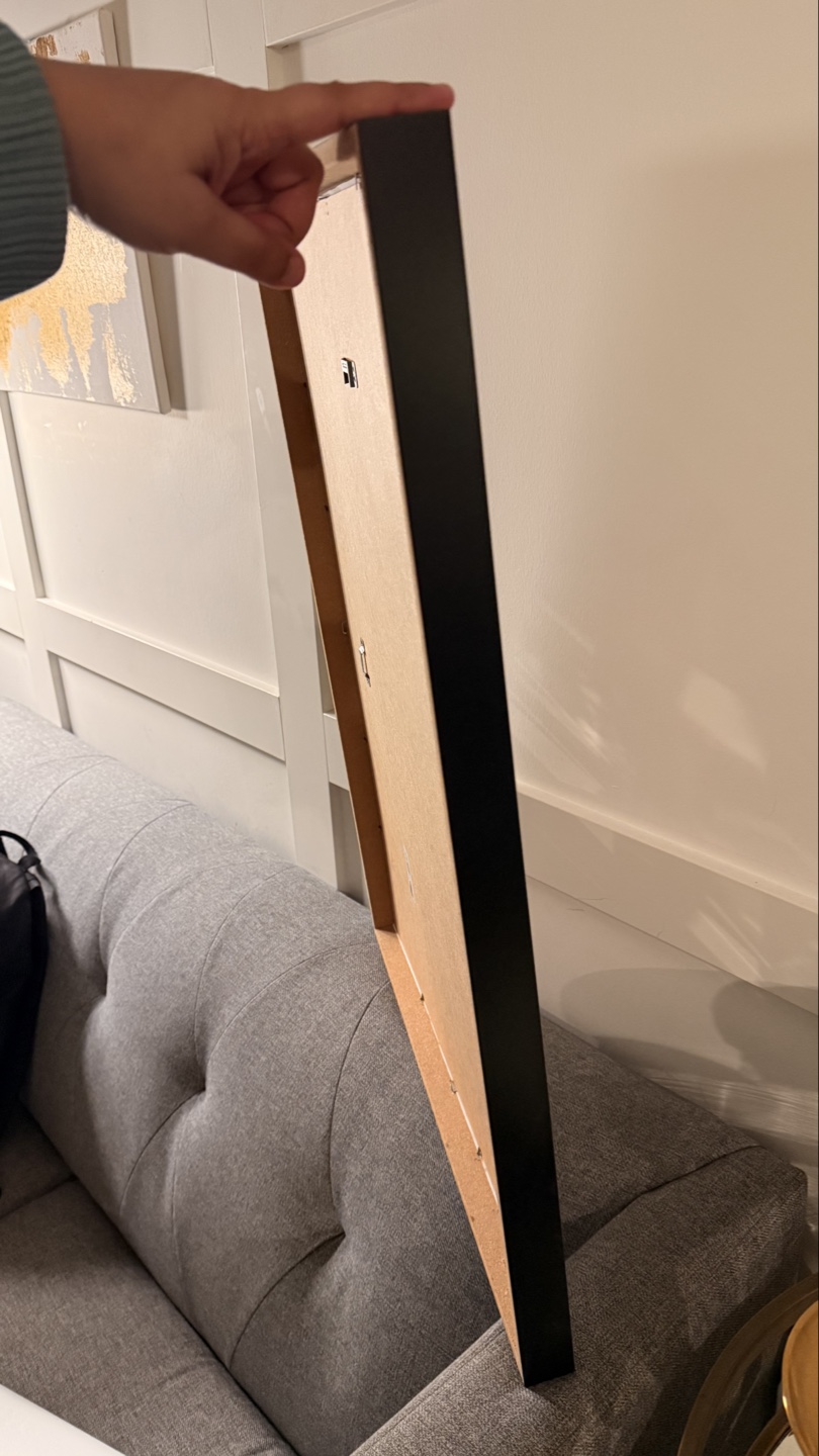 Chic Black IKEA Frame + Poster – 28.5” x 21” – $35 - photo 5