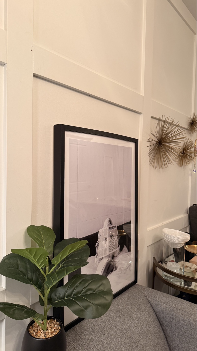 Chic Black IKEA Frame + Poster – 28.5” x 21” – $35 - photo 2