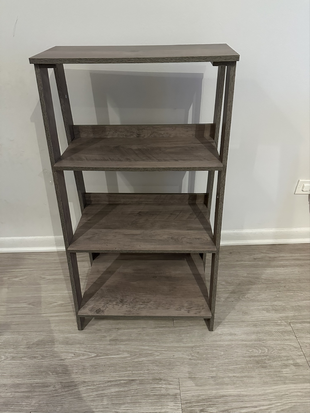 4-Tier Wooden Shelf