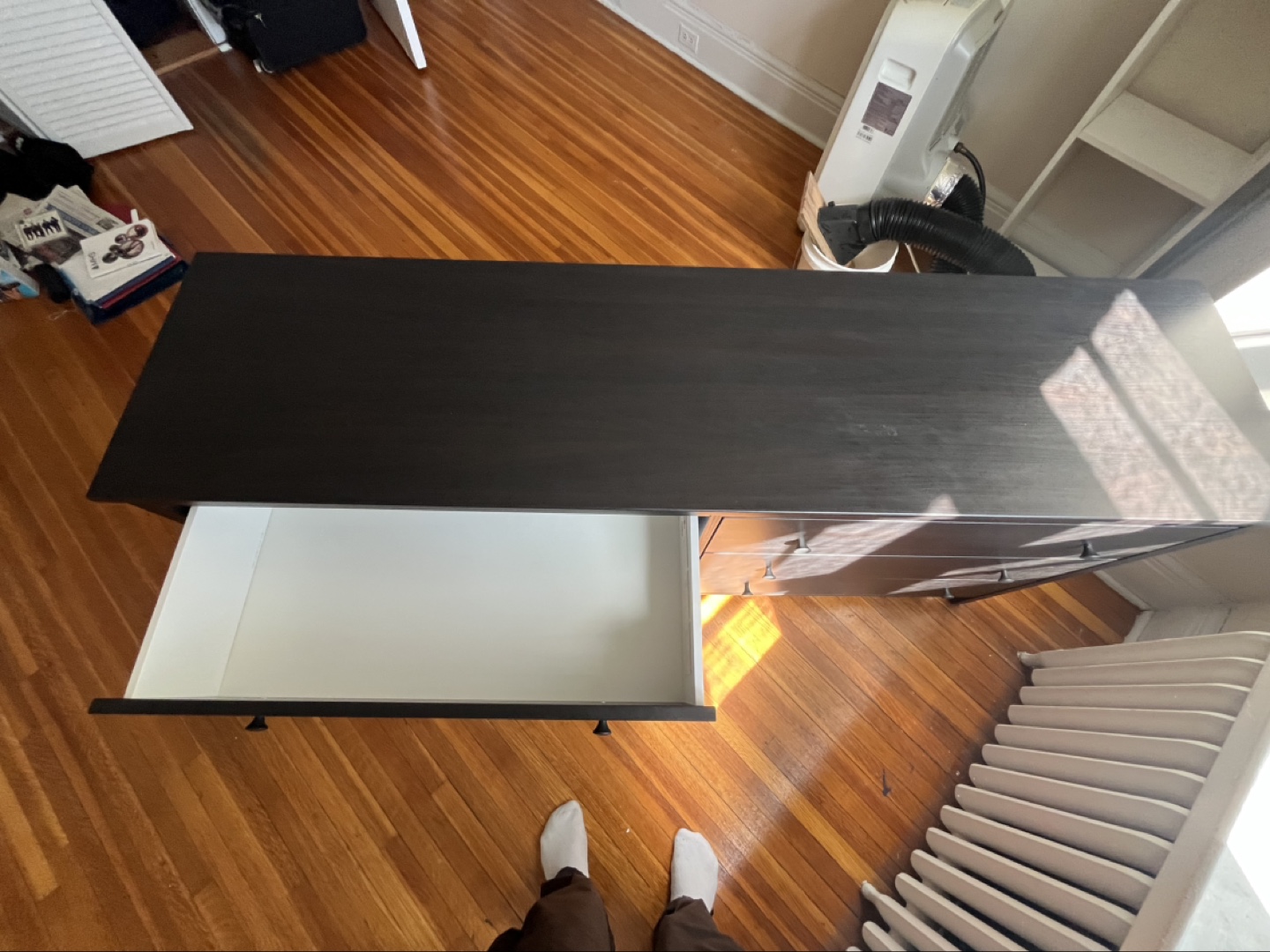 IKEA MALM 6-Drawer Dresser - Black-Brown - photo 2
