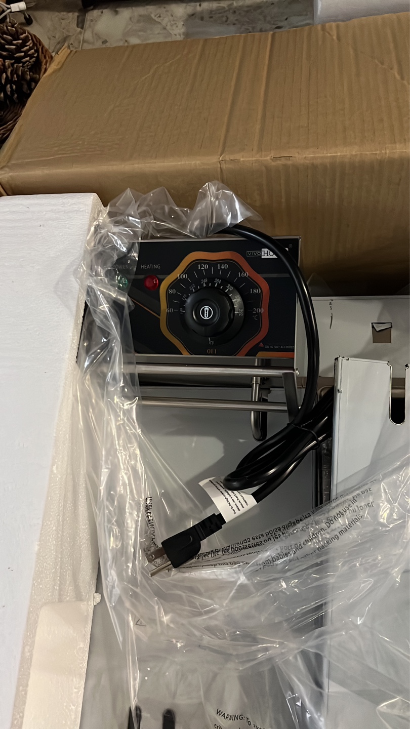 VIVOHOME Double Cylinder Electric Fryer - Brand New in Box - photo 2