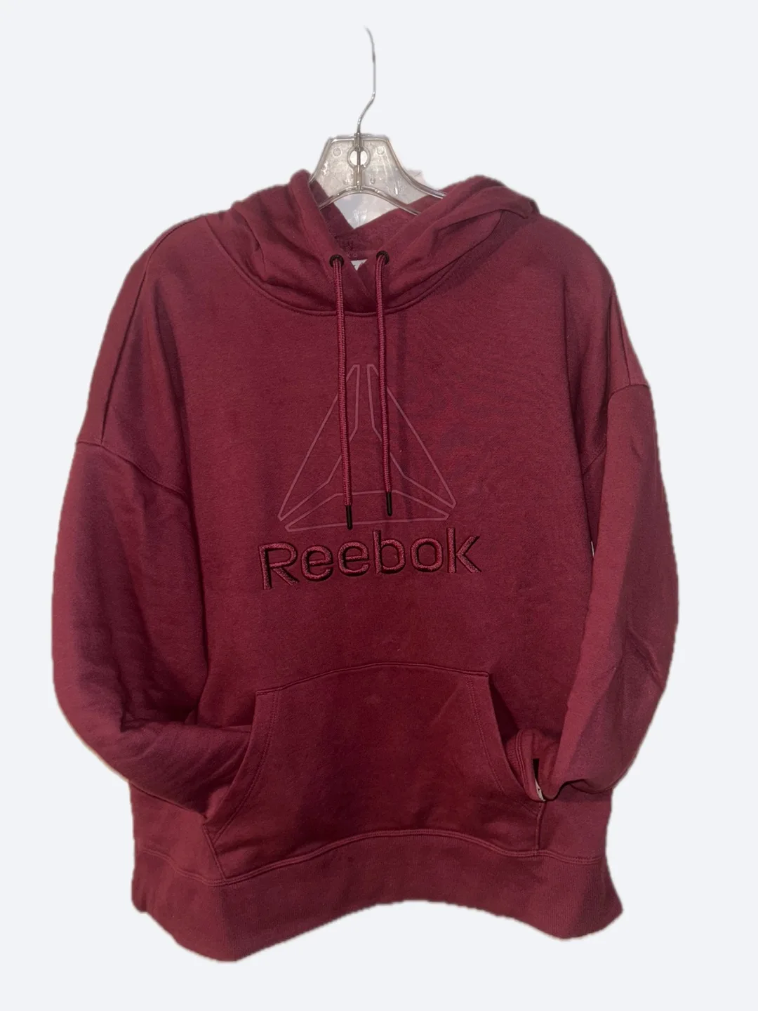 Burgundy Reebok Hoodie thumbnail