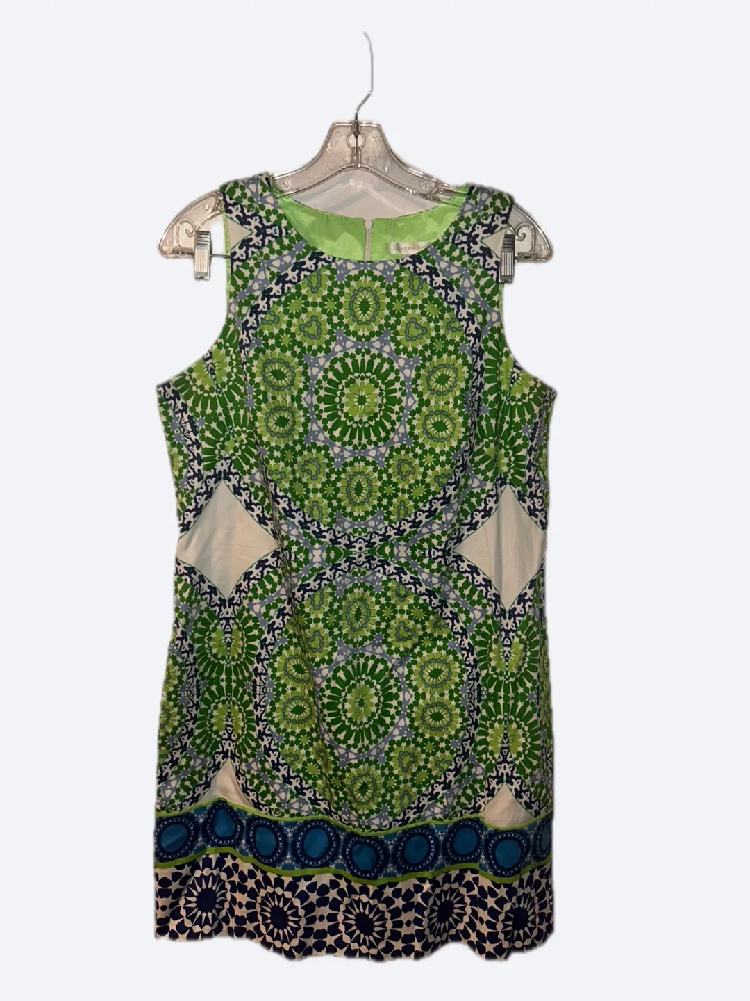 London Times Sleeveless Summer Dress Size 12 thumbnail