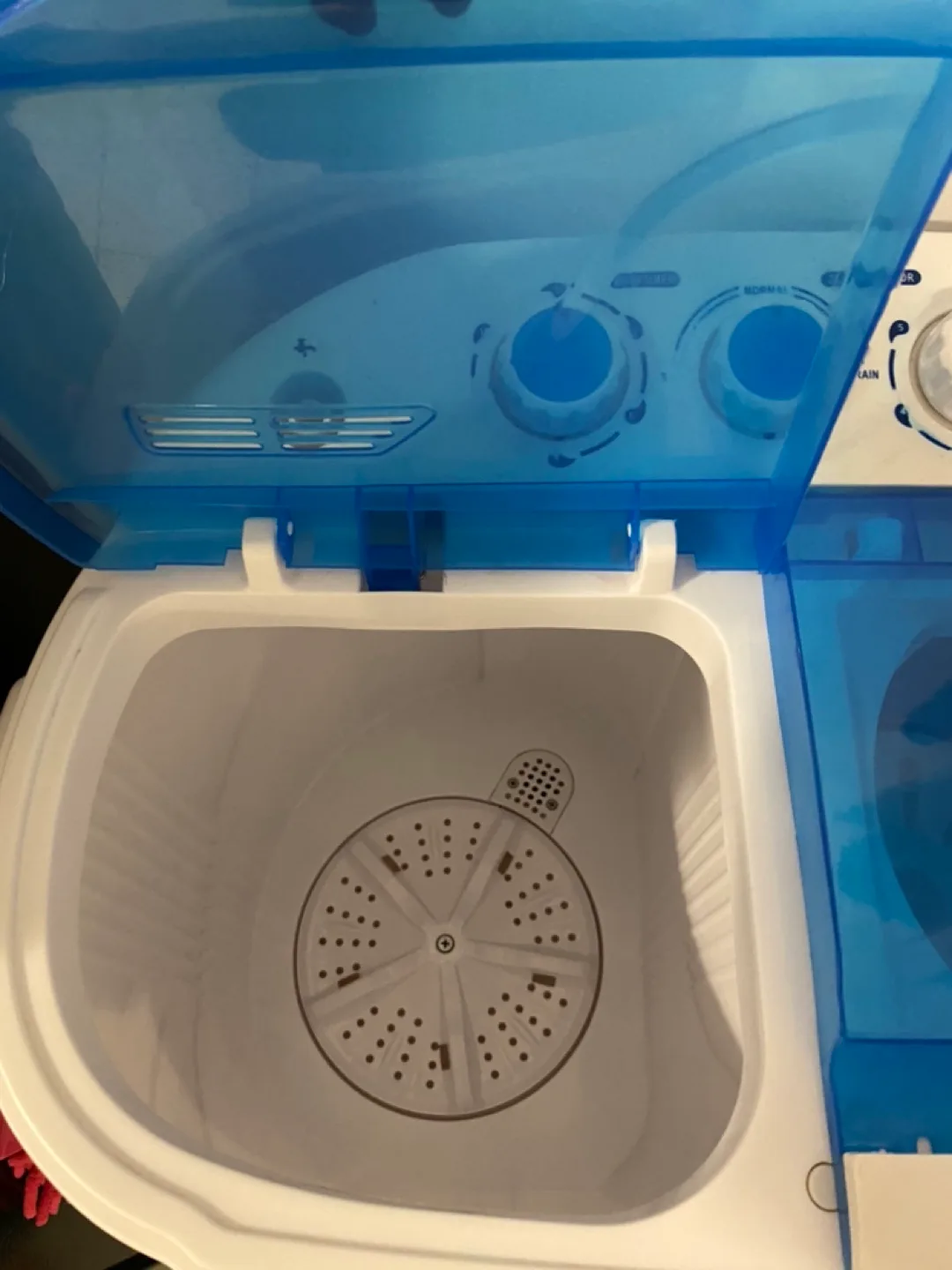 Portable Twin Tub Washer and Spin Dryer image indicator(2)