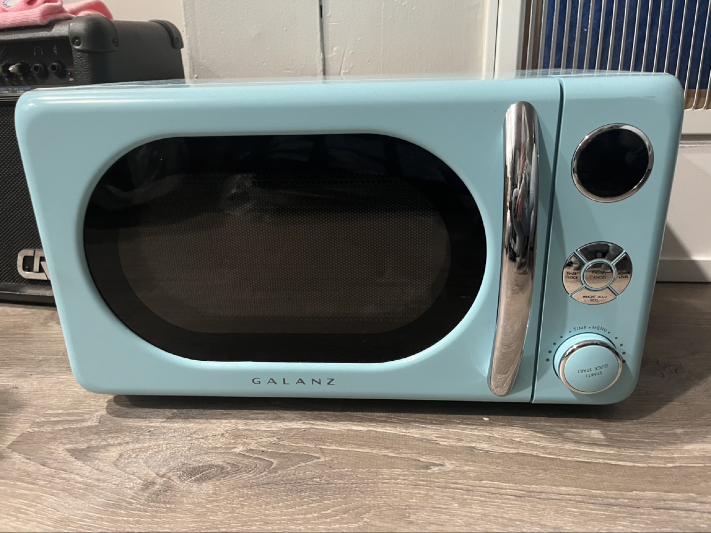 Galanz Retro Microwave - Light Blue