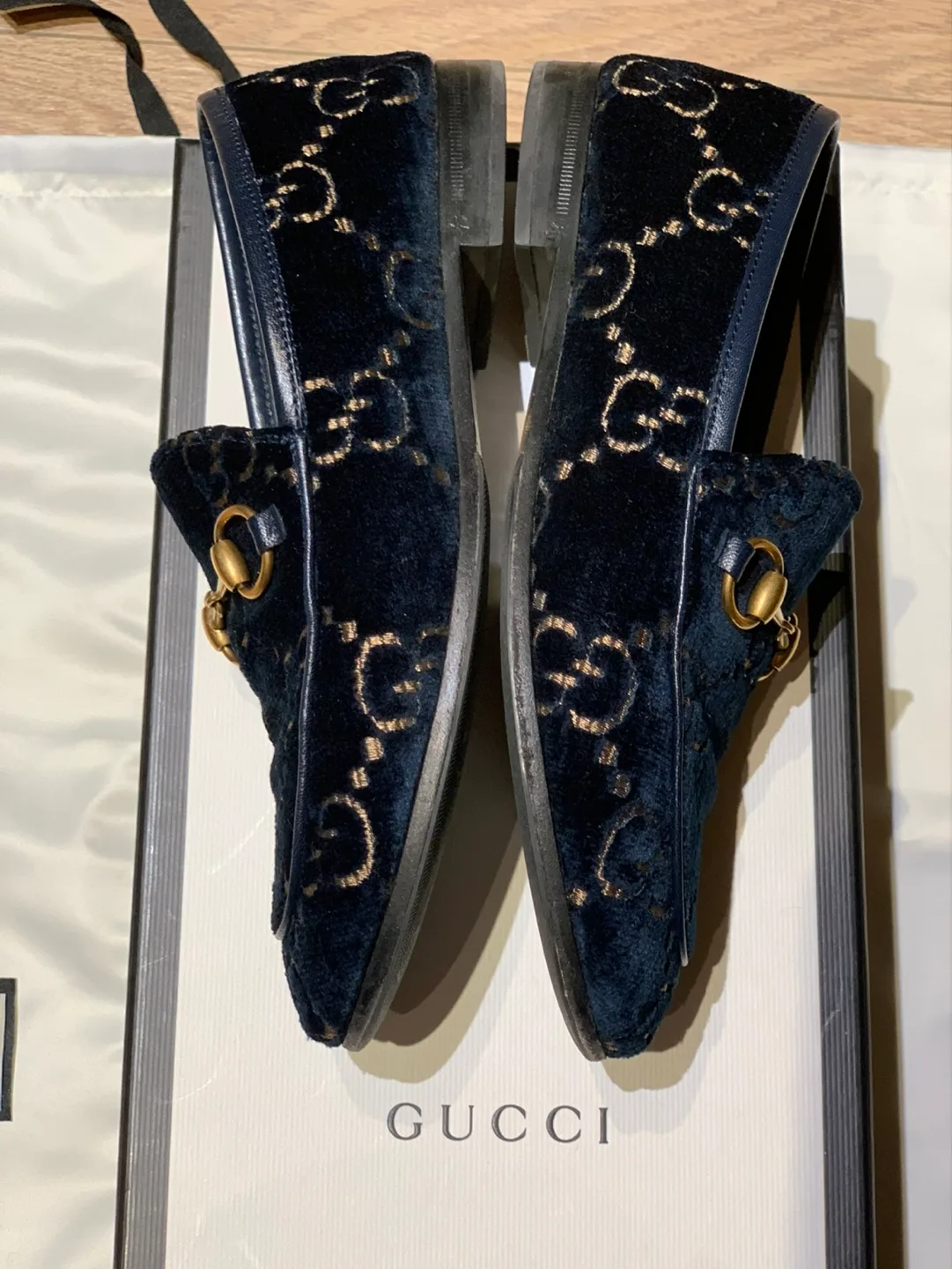 100% Authentic Gucci loafers image indicator(4)