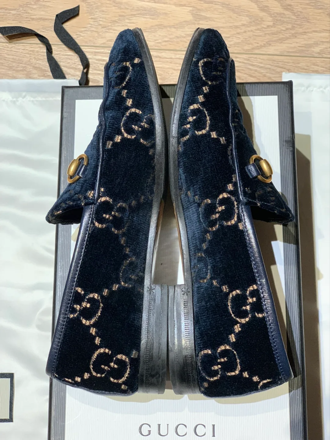 100% Authentic Gucci loafers image indicator(3)